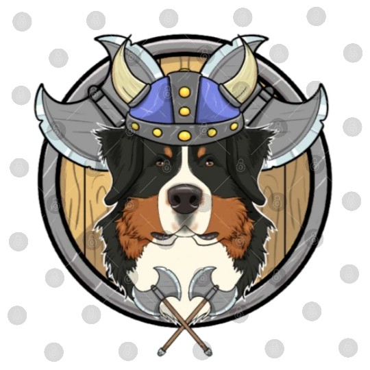 Bernese Mountain Dog I Valhalla I Viking Digital Files