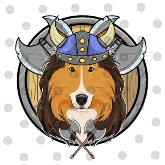 Collie I Valhalla I Viking Digital Files