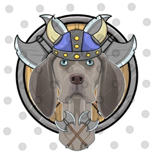 Weimaraner I Valhalla I Viking Digital Files