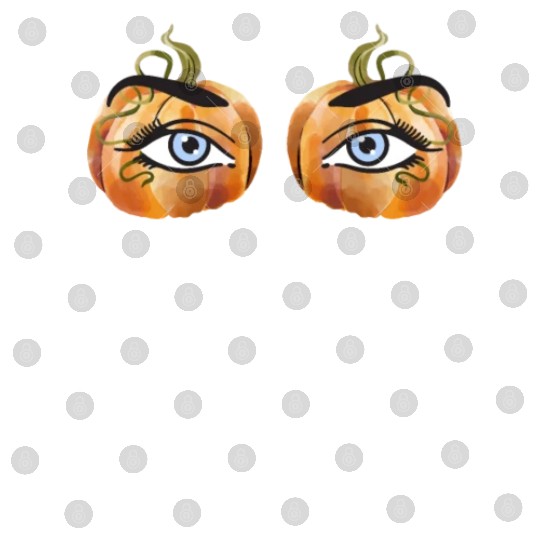 Pumpkin Eyes Realistic Blue Eyes Digital Files