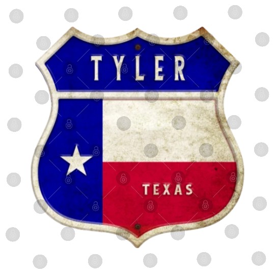 Tyler Texas crest flags design Digital Files