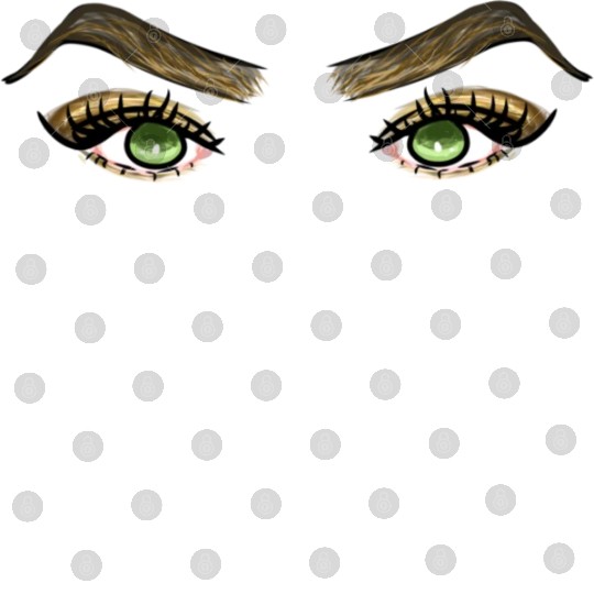 Eye icon peep eye green Digital Files