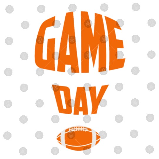 American Football Game Day Essentials Helmet Digital Files