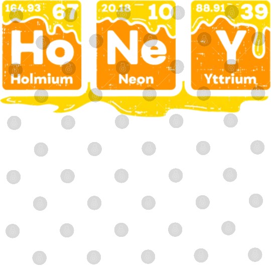 Honey Periodic Table Beekeeper Bee Hives Science Digital Files