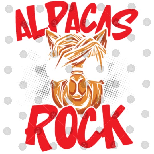 Alpacas Rock Llama Alpaca Whisperer Farm Animal Digital Files