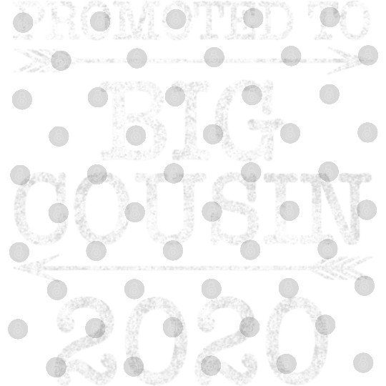 Cute Vintage Arrow Funny Promoted To Big Cousin Es Digital Files