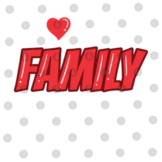 I Love My Family Families Reunion Gathering Digital Files