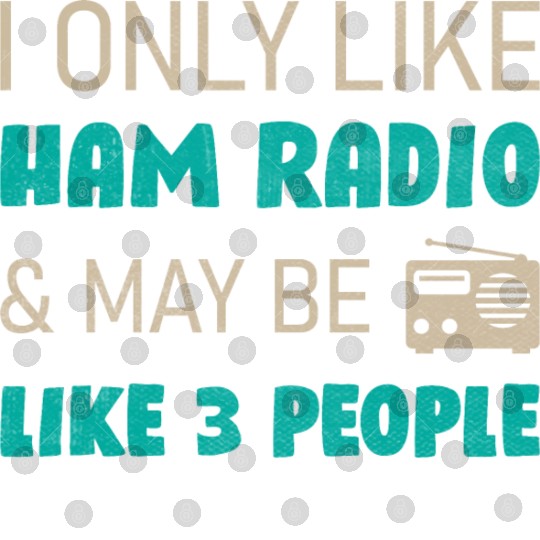I only like ham radio & may be like 3 people Digital Files