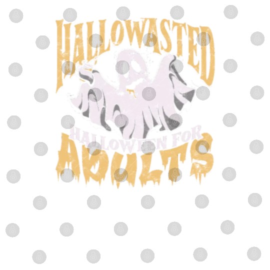 Hallowasted - Halloween for adults - ghost theme Digital Files