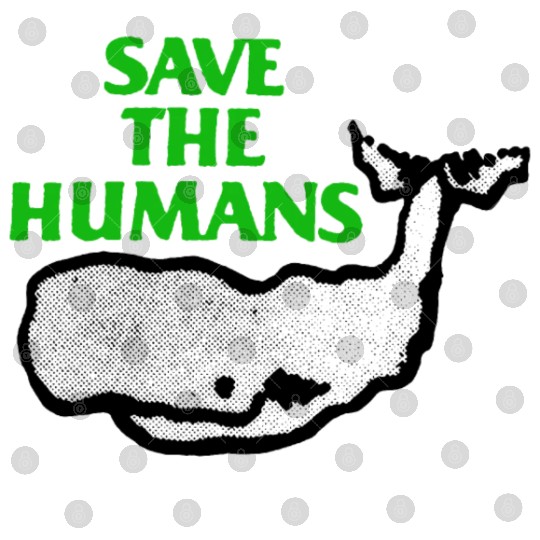 Save The Humans Vintage Digital Files