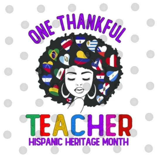 One Thankful Teacher, Hispanic Heritage month Digital Files