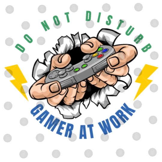 Do Not Disturb Gamer At Work-Gaming Lover Digital Files