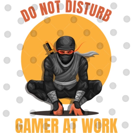 Do Not Disturb Gamer At Work-Gaming Lover Digital Files