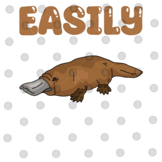 Platypus Lover Design Digital Files