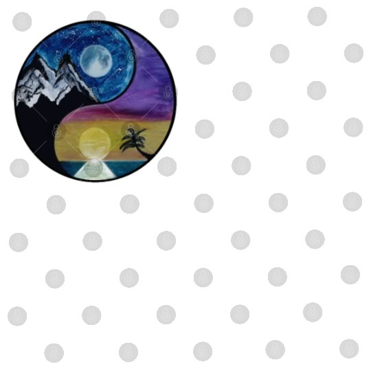 OM Ying Yang Digital Files