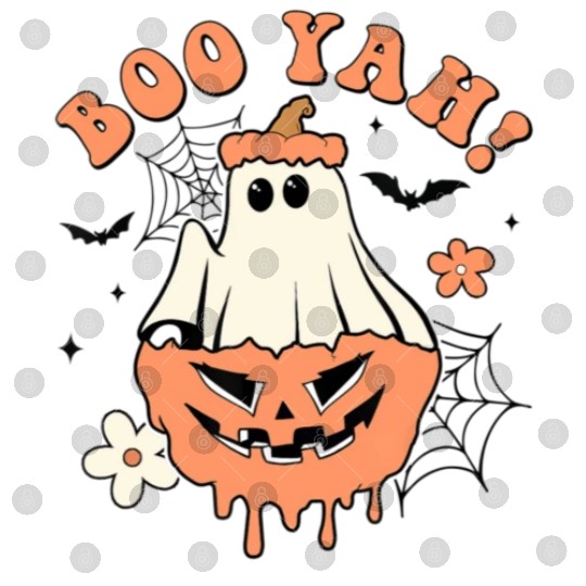 Halloween Trick Or Treat Spooky Season Boo Yah Digital Files