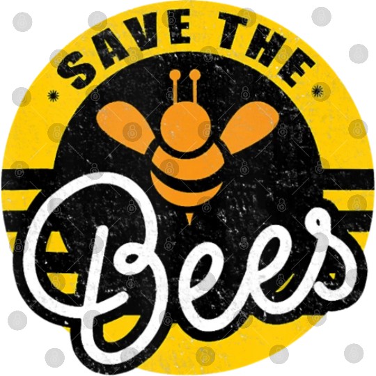 Save The Bees Earth Lover Planet Beekeeper Beekeep Digital Files