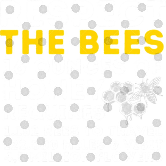 Respect The Bees Bee Lover Beekeeping Beekeeper T Digital Files