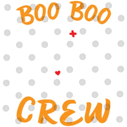 Halloween Costume - Boo Boo Crew Ghost Digital Files