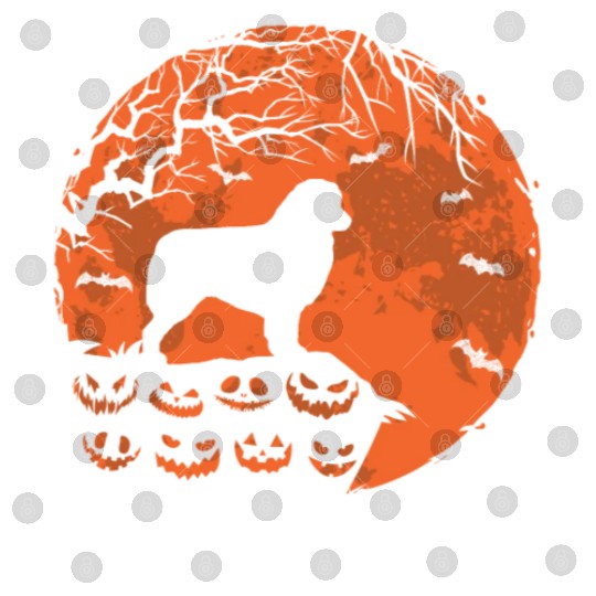 Australian Shepherd And Moon Halloween Dog Lover Digital Files