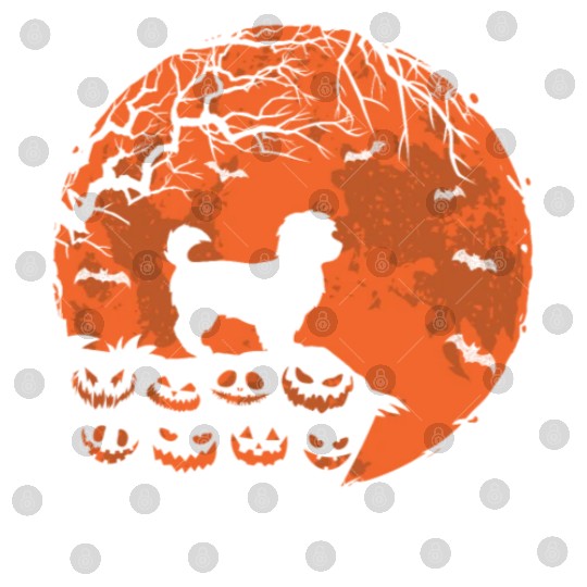 MALTIPOO And Moon Halloween Funny Dog Lover Gift Digital Files