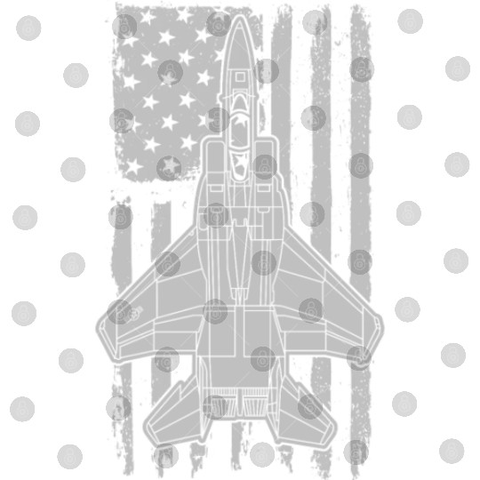 F-15 Eagle Fighter Jet Airplane American Flag F15 Digital Files