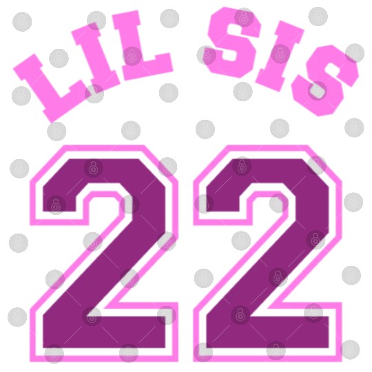 Lil Sis 2022 Little Sister Baby Family Birth Child Digital Files