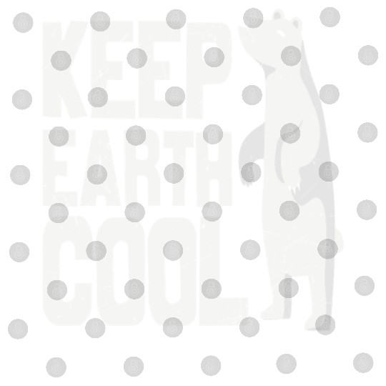 Keep Earth Cool Earth Protect Polar Bear Animal Digital Files