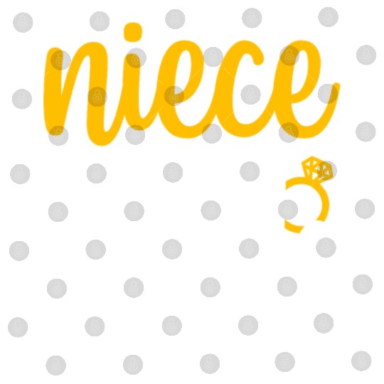 Niece Of The Bride Wedding Party Matching Gift Digital Files