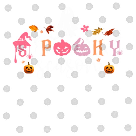 Funny Halloween Retro Spooky Season Digital Files