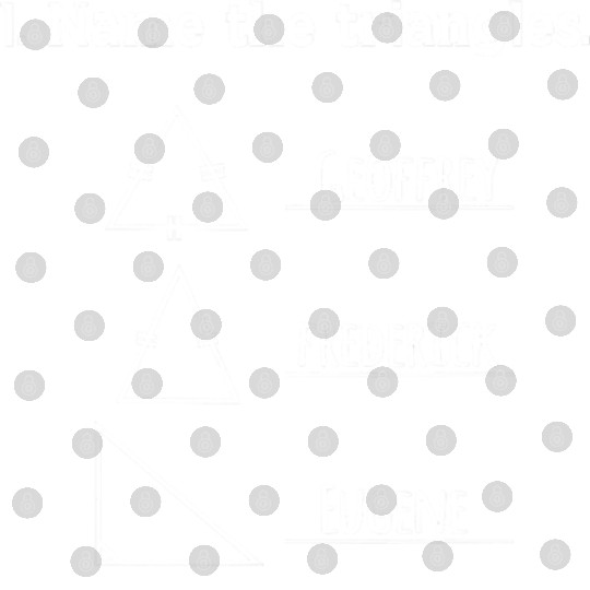 Name The Triangles Math Teacher Funny Math Digital Files