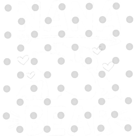 Nana Bear 4 Cubs Cute Grandparents Day Gift 4 Gran Digital Files