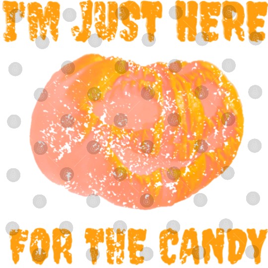 I'M JUST HERE FOR THE CANDY OLD PUMPKIN DRAWING Digital Files