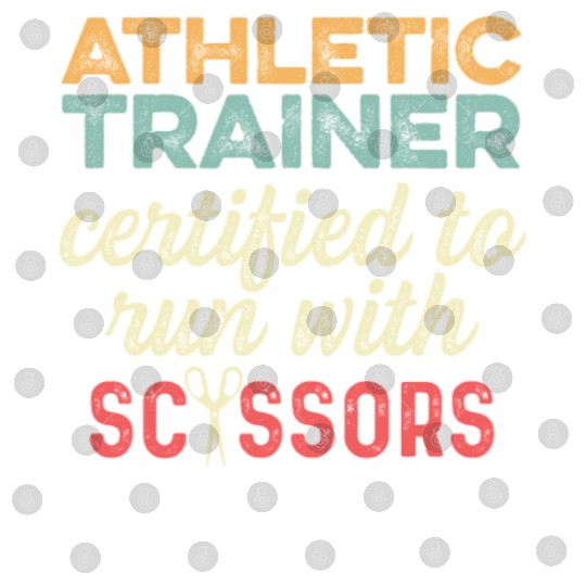 Run with Scissors Sport Coach Gift Digital Files