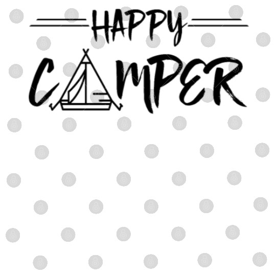 Camping Happy Camper Digital Files