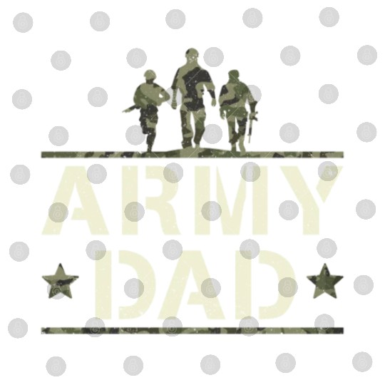 US Proud Army Dad Camo Digital Files