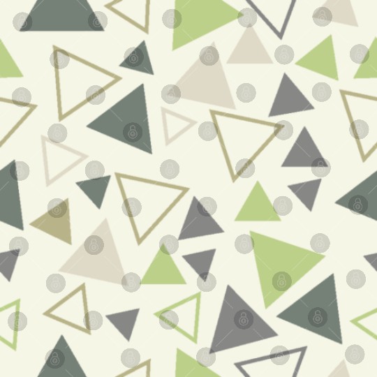 pattern design triangle seamless green Digital Files