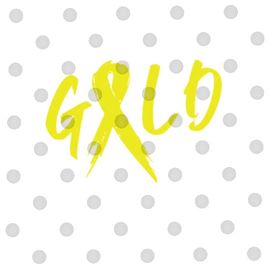 I Wear Gold For Childhood Cancer Awareness Digital Files