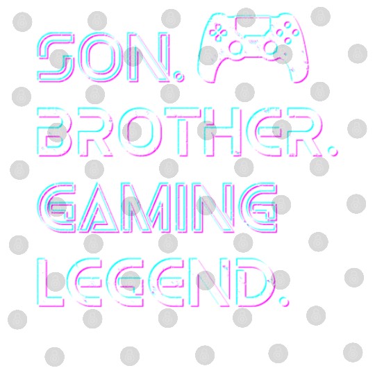 Son Brother Gaming Legend Boy Gamer Gift Digital Files