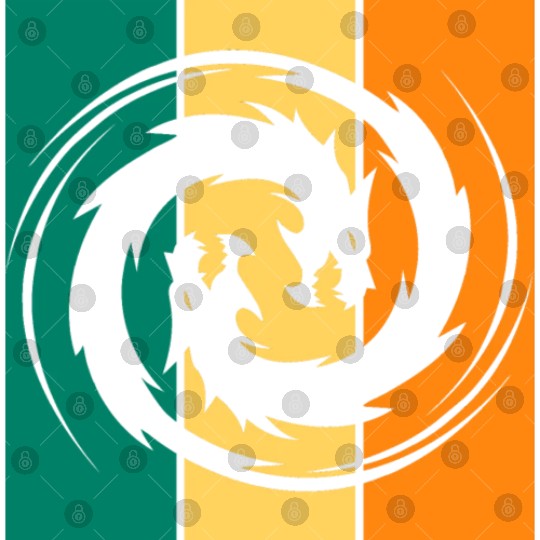 Dragon Ying Yang Digital Files