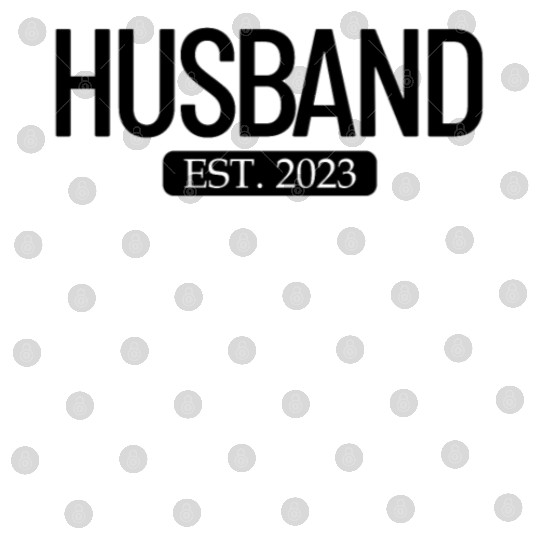 Husband Est. 2023 Matching Couple Newlywed Married Digital Files