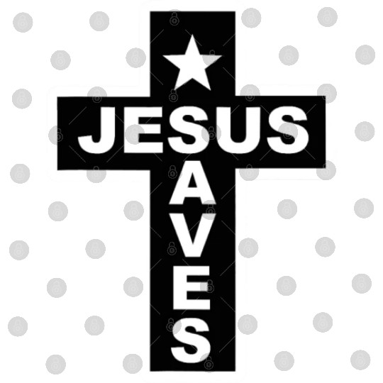Jesus Saves Christian Faith Bible Cross Digital Files
