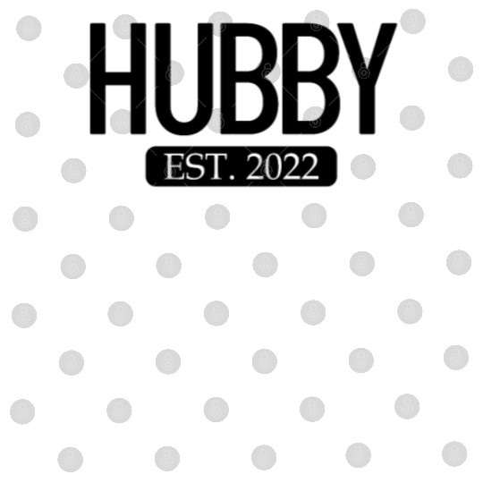 Hubby Est. 2022 Matching Couple Newlywed Marriedho Digital Files
