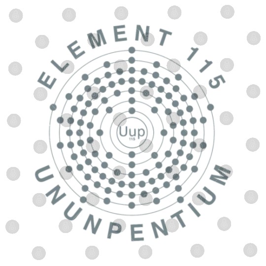 Element 115 Ununpentium Electron Shell Area 51 Ali Digital Files