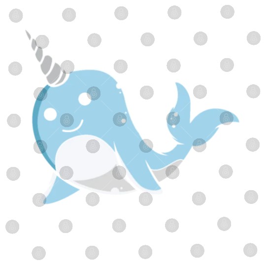 Think Sharp Narwhal Unicorn Of The Sea Animal Digital Files