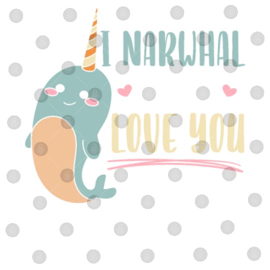 I Narwhal Ways Love You Unicorn Of The Sea Animal Digital Files
