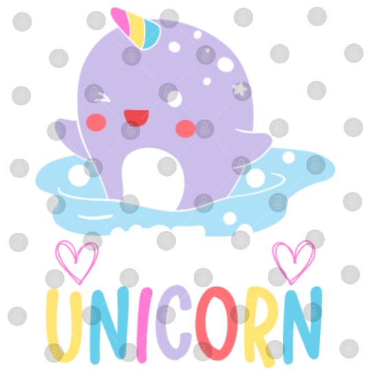 Not A Unicorn Of The Sea Animal Narwhale Narwhal Digital Files