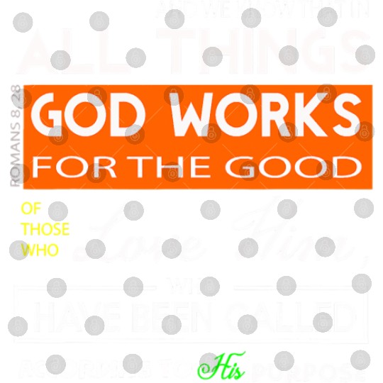 Romans 828 Christian Digital Files Bible Verse Faith Numbe