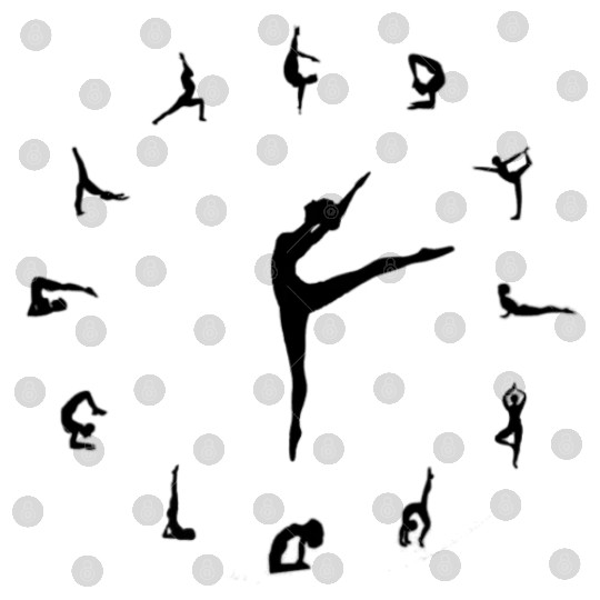 Yoga Clock Digital Files