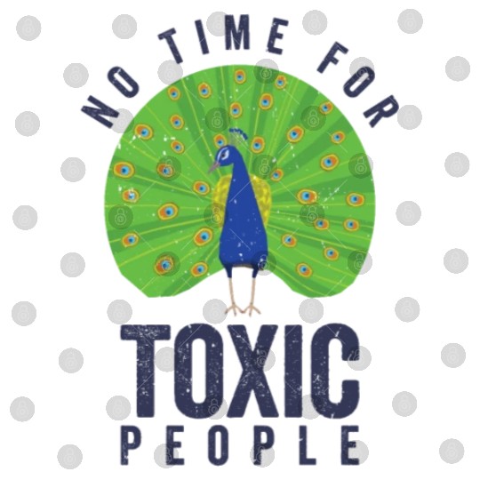 Peacock Positivity Peacock Fan Toxic People Nature Digital Files
